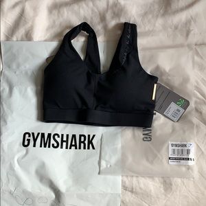 Whitney x Gymshark sports bra black XS